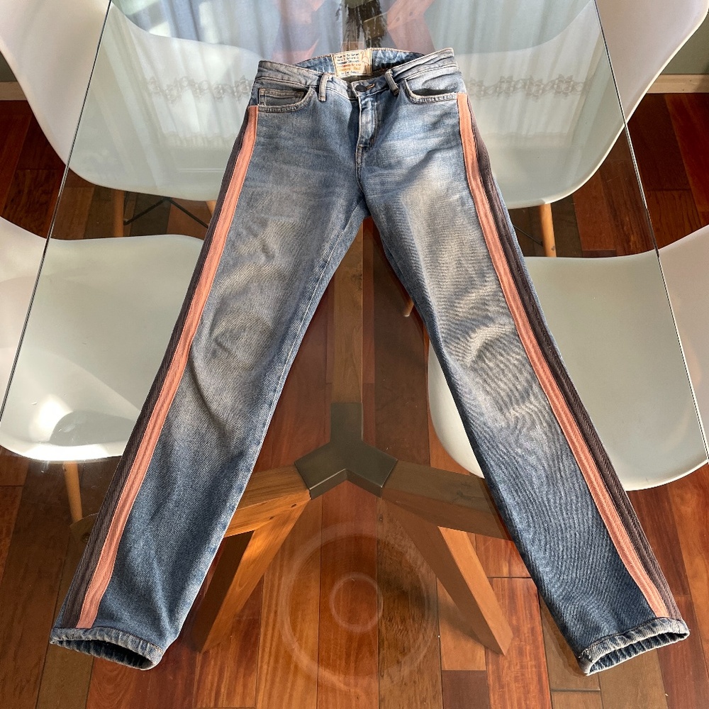 Sandrine Rose High Waist‎ Jeans Made in USA
